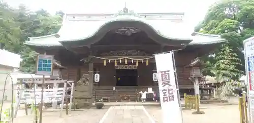 下総国三山　二宮神社の本殿・本堂
