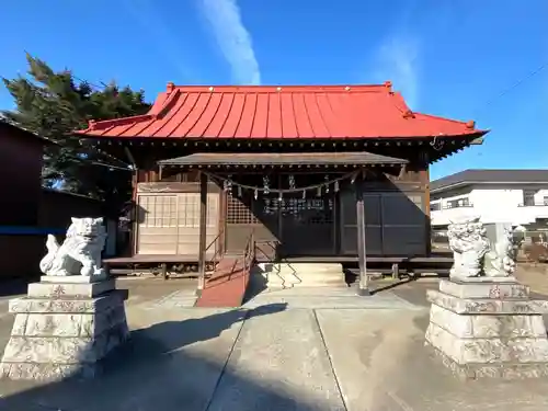 白幡雷電神社の本殿