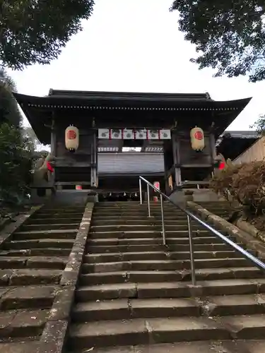 松江城山稲荷神社の山門・神門
