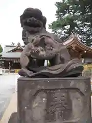 中野沼袋氷川神社の狛犬