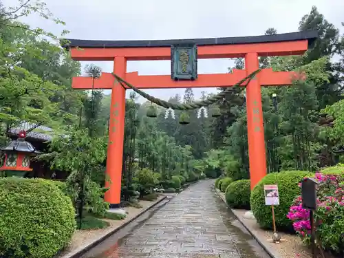 霊山寺の鳥居