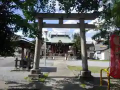 三輪里稲荷神社の鳥居