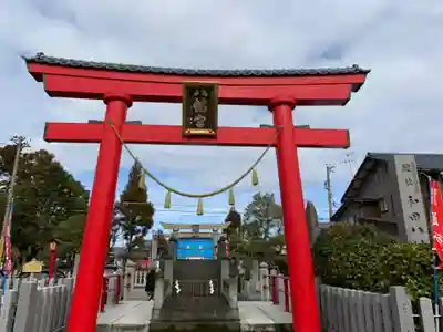 總社 和田八幡宮の鳥居