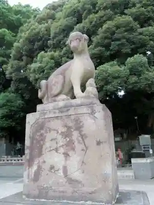 瀧泉寺(目黒不動尊)の狛犬