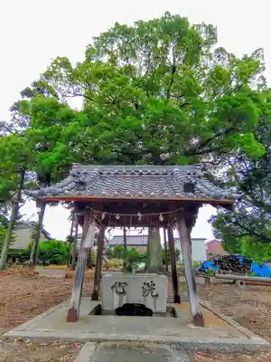 八劔神社(熱池町)の手水舎