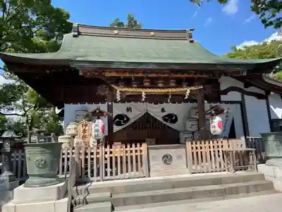 松戸神社の本殿・本堂