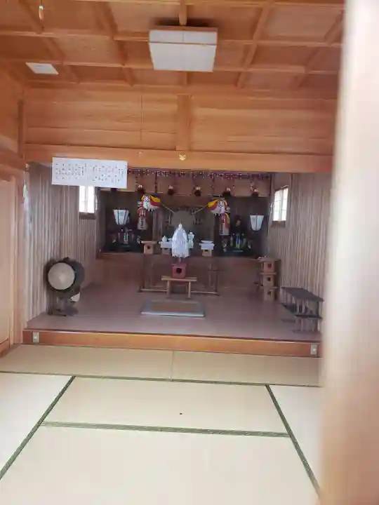 中之宮神社の本殿・本堂