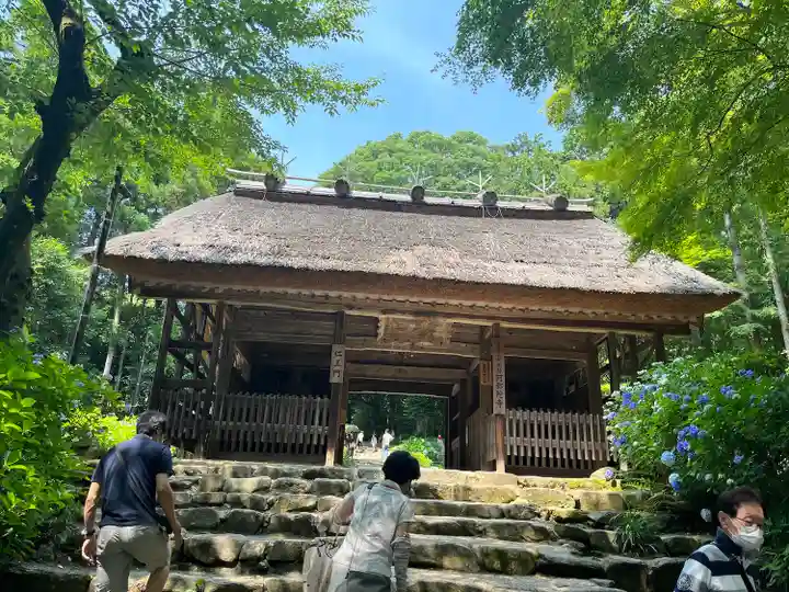 東大寺別院阿弥陀寺の山門・神門