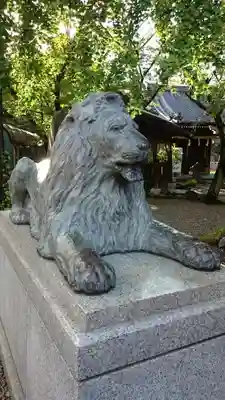 三囲神社の狛犬