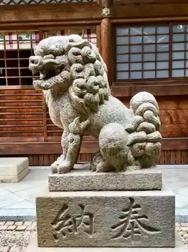 清洲山王宮　日吉神社の狛犬