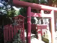 正一位稲荷大明神(築山稲荷社)の鳥居