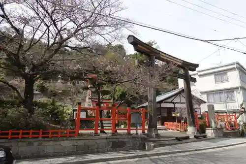 建勲神社の鳥居