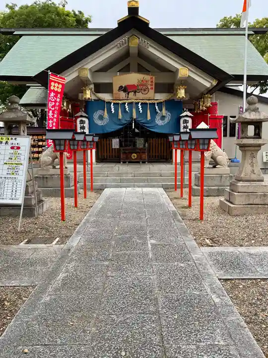 志紀長吉神社の本殿・本堂