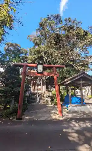 鏑木浅間神社の鳥居