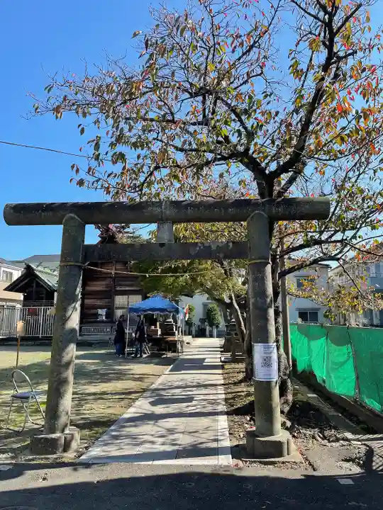 豊受神社(伊勢宿)の鳥居