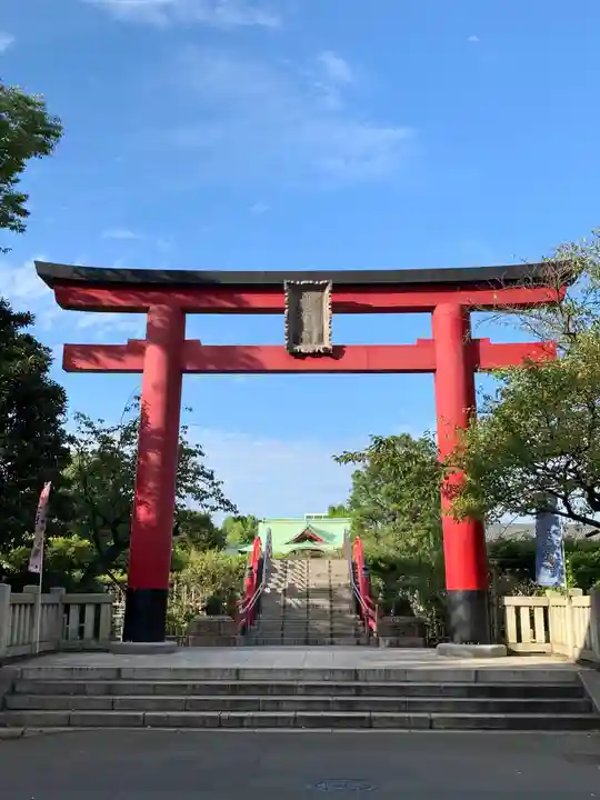 亀戸天神社の鳥居