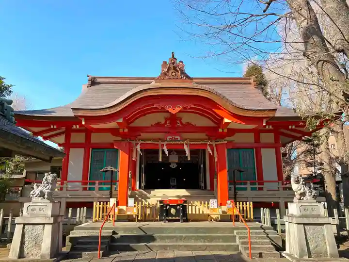 戸部杉山神社の本殿・本堂