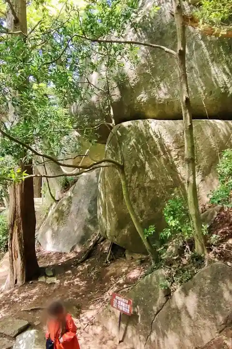 岩角山 岩角寺の自然