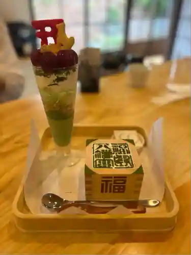 福島八幡宮の食事