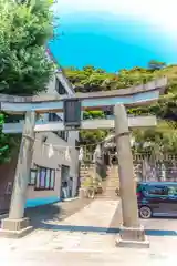 根岸八幡神社の鳥居