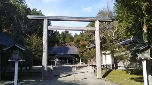 天照御祖神社の鳥居