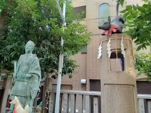 安倍晴明神社の像