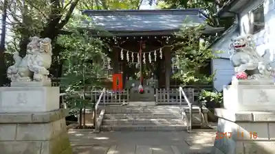 神明氷川神社の本殿・本堂
