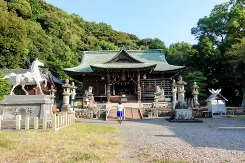 形原神社の本殿・本堂