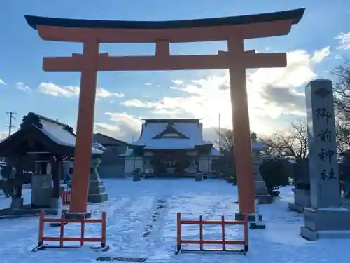 御前神社の鳥居