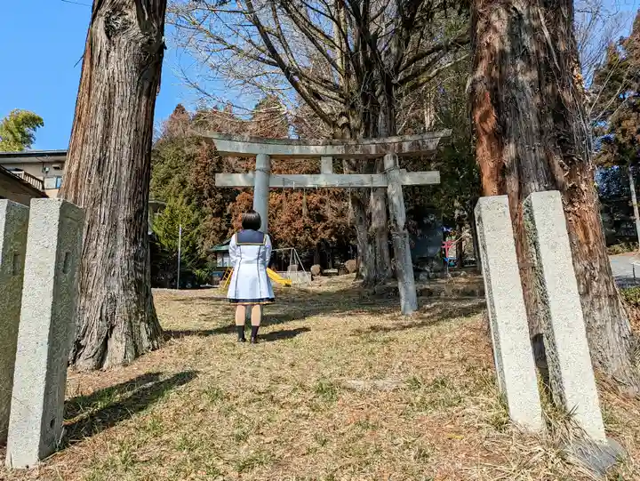 小部澤社の鳥居