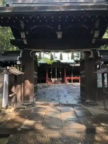 赤坂氷川神社の山門・神門