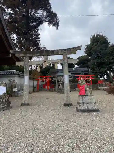 星田神社の鳥居