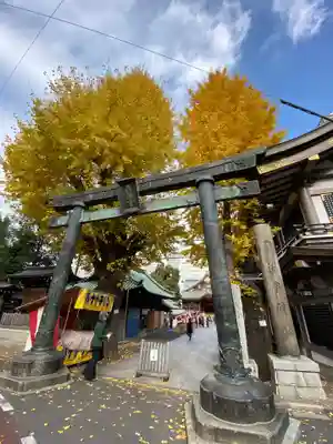 湯島天満宮の鳥居