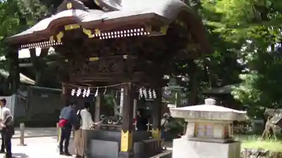 大國魂神社の手水舎