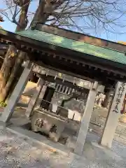 甲宗八幡宮の手水