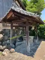 建藤神社の手水舎