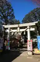 太子堂八幡神社の鳥居