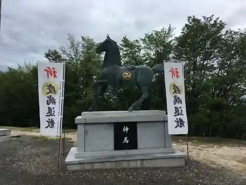 中富良野神社の狛犬