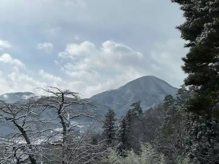 国宝 大法寺の景色
