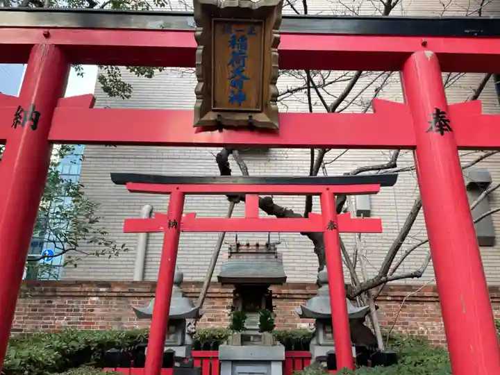 稲荷大明神(浪花町)の本殿・本堂