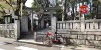自由が丘熊野神社の鳥居