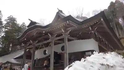戸隠神社中社の本殿・本堂