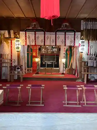加江田神社の本殿・本堂