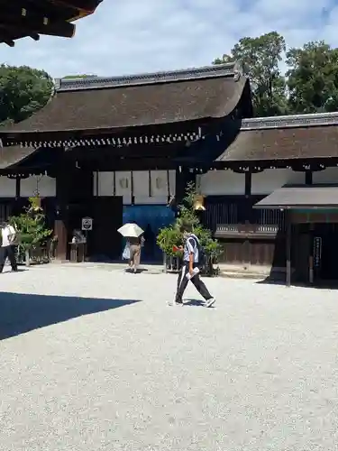 賀茂御祖神社（下鴨神社）の山門・神門