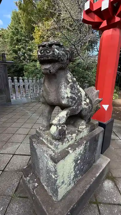 江島神社の狛犬