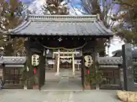 松本神社の山門・神門