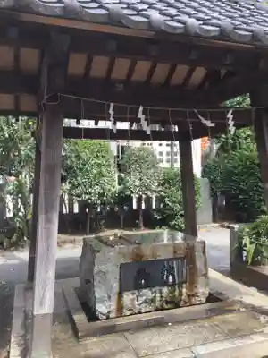 柏神社の手水舎