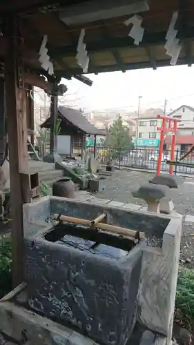 外川神社の手水舎