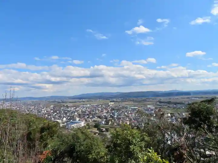 人見神社の景色