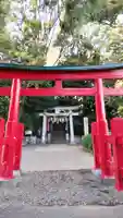 千束八幡神社の鳥居